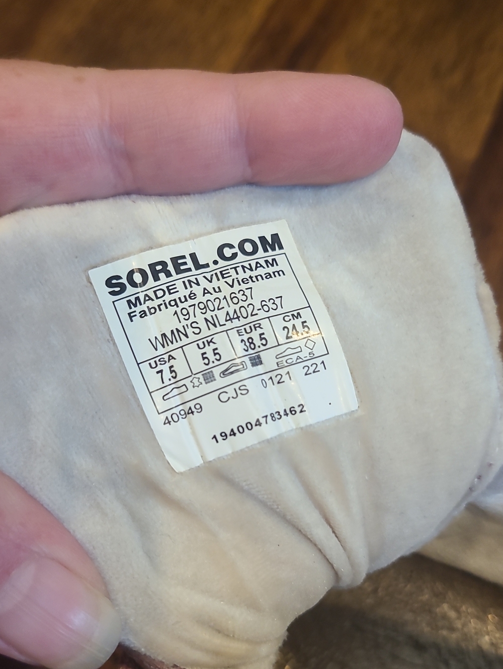 Sorel Kinetic RNEGD Conquest Lux Boot Size 7.5 - Picture 7 of 8
